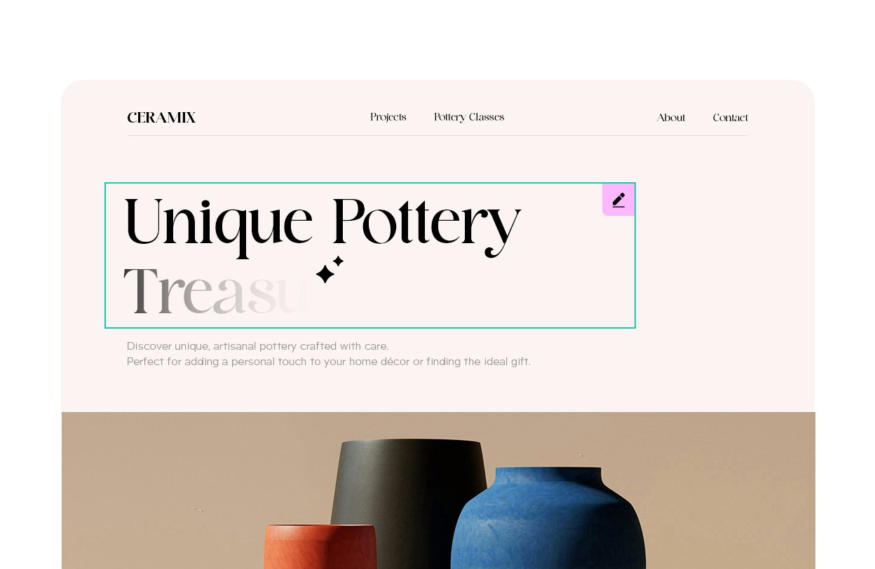 AI-powered text editing interface.